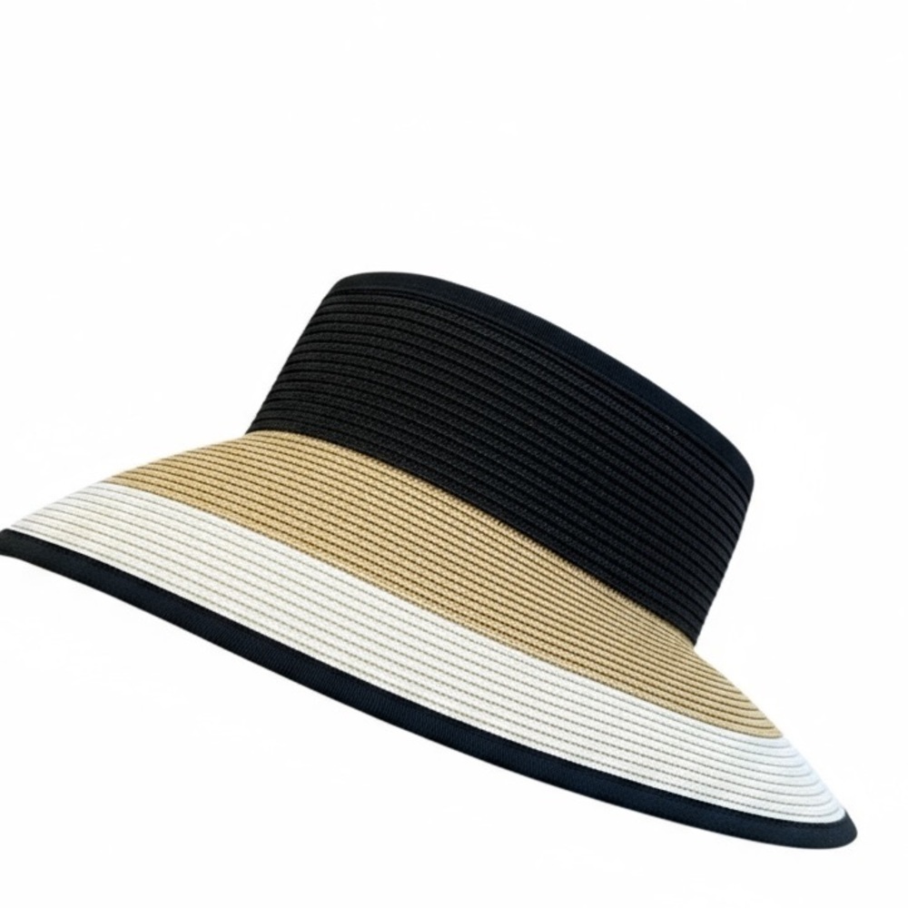 Callaway Womes Allure Visor in Natural, white and black. Packable rolls up